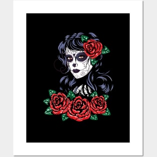 Day of Dead Girl Posters and Art